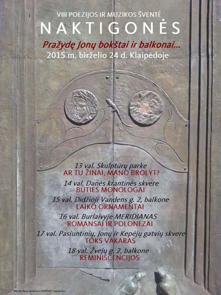 Jonines kitaip. plakatas.