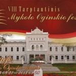 VIII tarptautinis Mykolo Oginskio festivalis